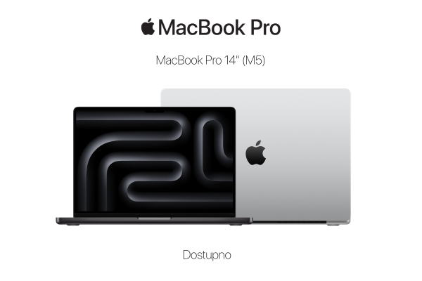 MacBook Pro 14 M5 Dostupan
