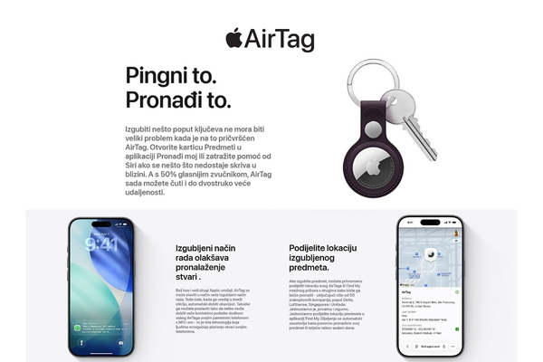 Apple predstavlja novi AirTag 2