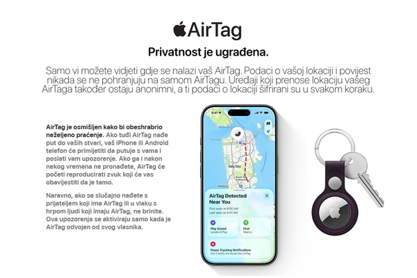 Apple predstavlja novi AirTag 4