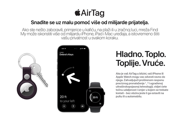 Apple predstavlja novi AirTag 5