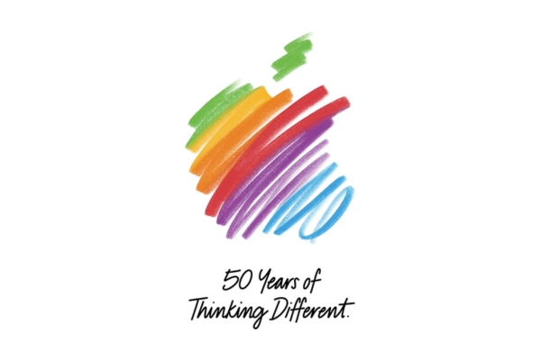 Apple. 50 Years of Thinking Different.