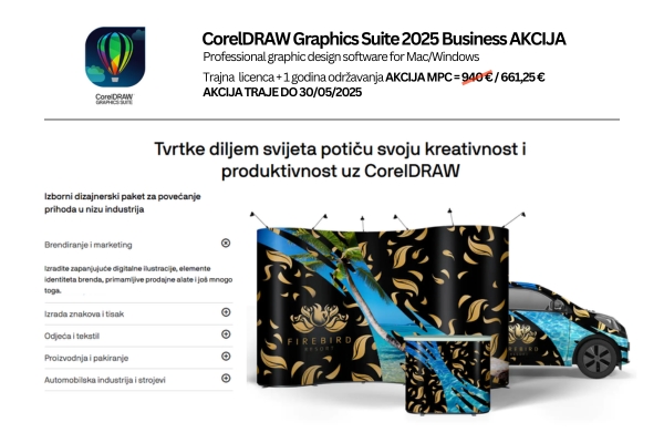Corel Draw 2025 Business AKCIJA