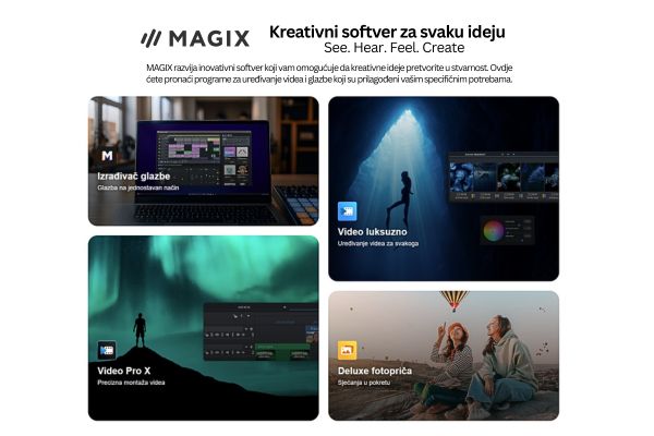 MAGIX Kreativni softver za svaku ideju