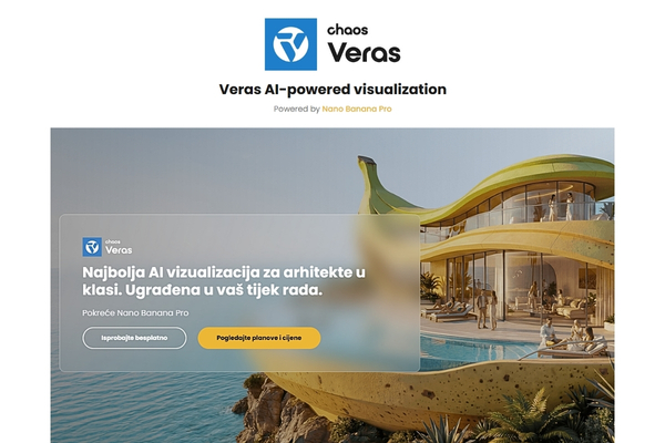 Chaos Veras Najbolja AI vizualizacija za arhitekte u klasi 1