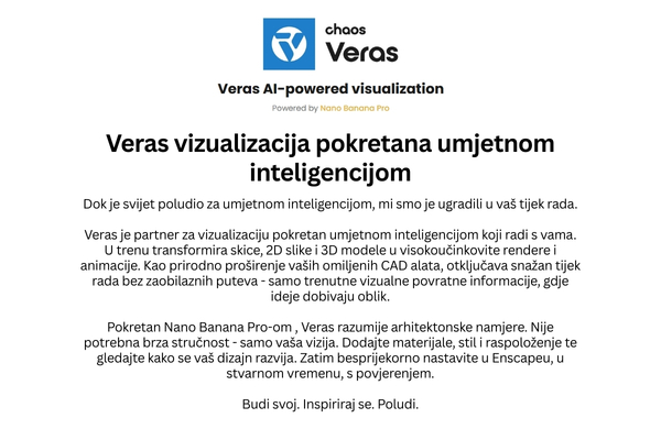 Chaos Veras Najbolja AI vizualizacija za arhitekte u klasi 2