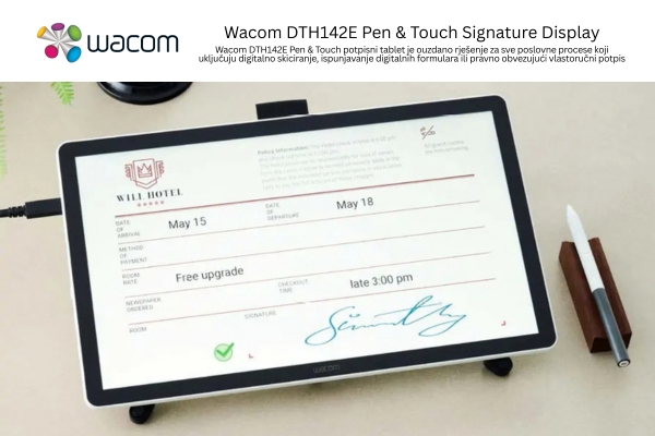 Wacom DTH142E Pen Touch potpisni tablet