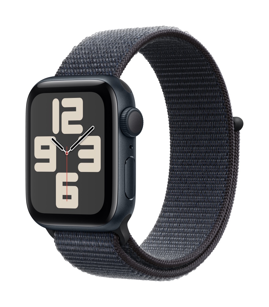 Apple Watch SE2 v3 GPS 40mm Midnight Alu Case with Ink Sport Loop