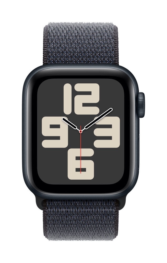 Apple Watch SE2 v3 GPS 40mm Midnight Alu Case with Ink Sport Loop T2