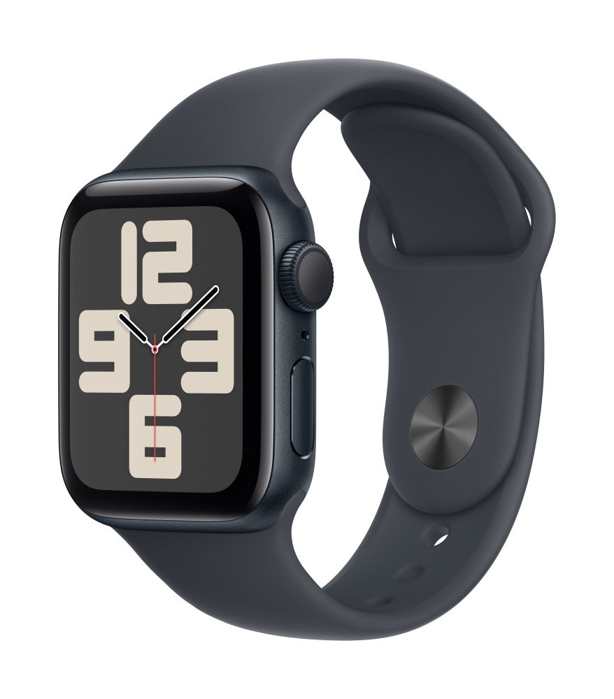 Apple Watch SE2 v3 GPS 40mm Midnight Alu Case with Midnight Sport Band S/M