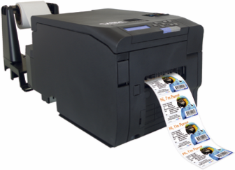 DTM CX86e Color Tag Printer