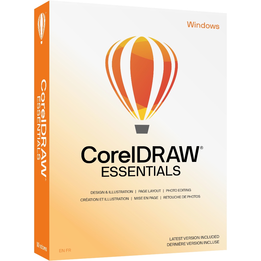CorelDRAW Essentials 2024 (Single User Win), trajna licenca