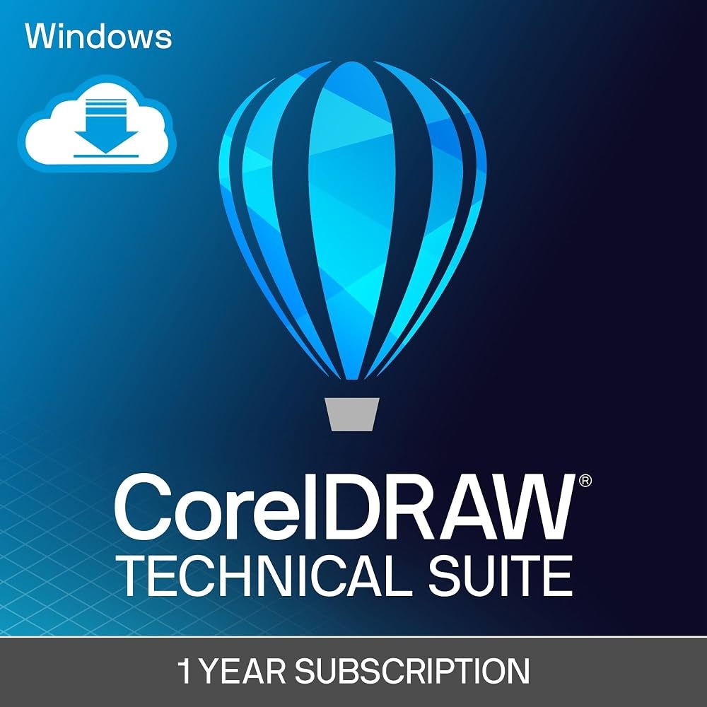 CorelDRAW Technical Suite 1-Year Subscription (Single User), Windows