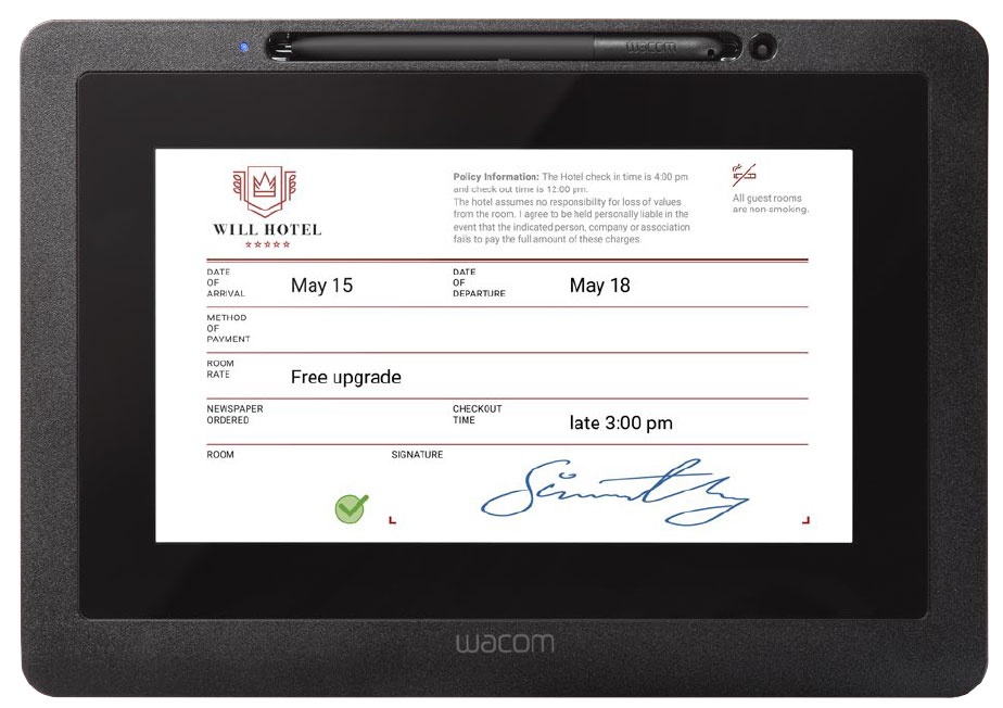 Wacom Signature Set DTU-1031AX + Sign Pro PDF Standard