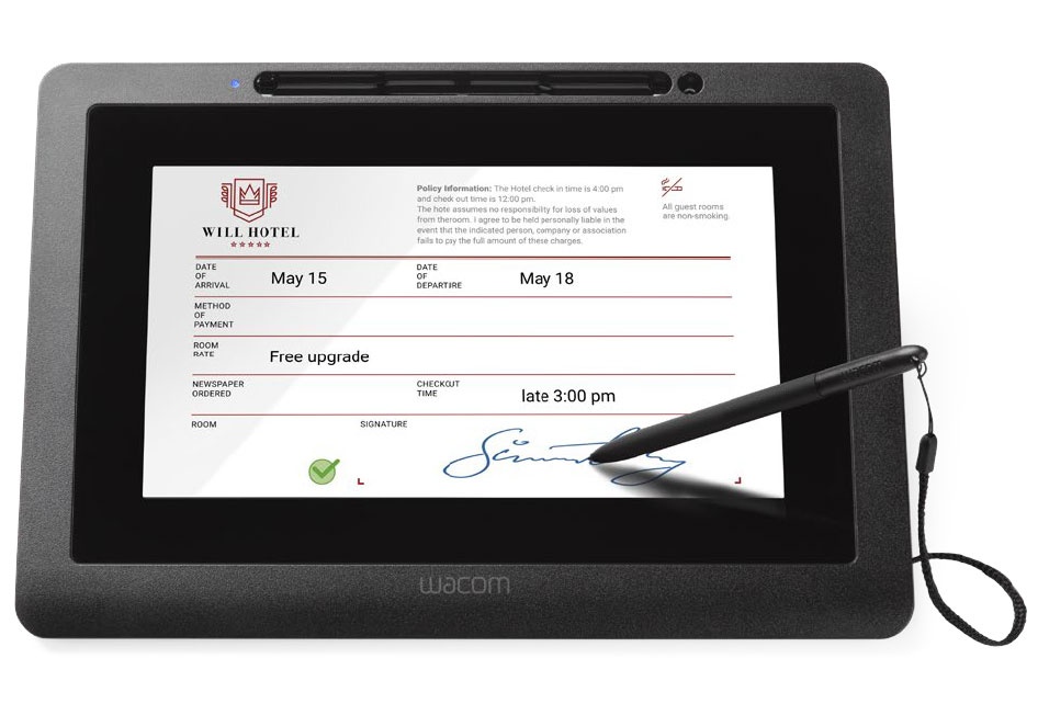 Wacom Signature Set DTU-1031AX + Sign Pro PDF Standard T2