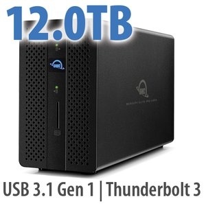 OWC Gemini, Thunderbolt 3 (USB-C) Dual-Drive RAID Enclosure 12TB