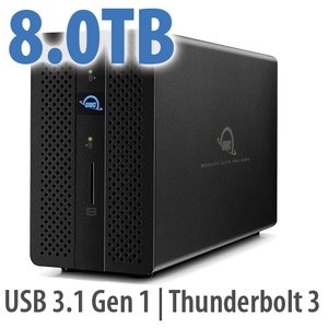 OWC Gemini, Thunderbolt 3 (USB-C) Dual-Drive RAID Enclosure 8TB