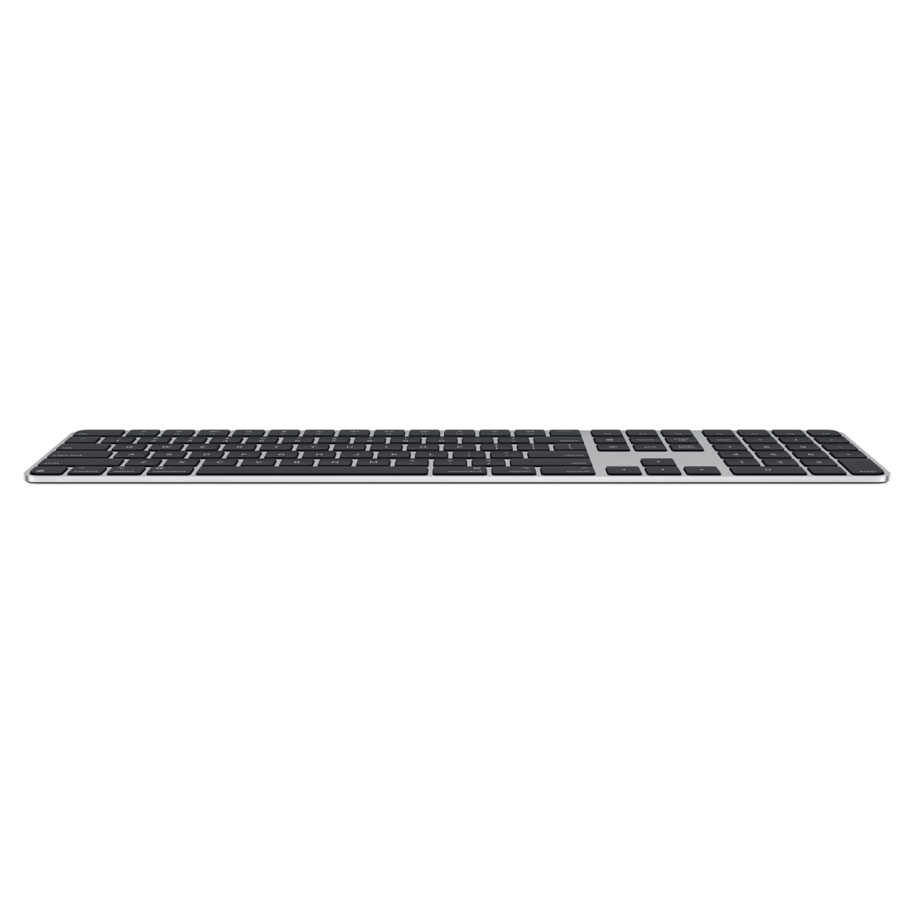 Apple Magic Keyboard (2024) w Touch ID and Numeric Keypad - Croatian - Black Keys T2