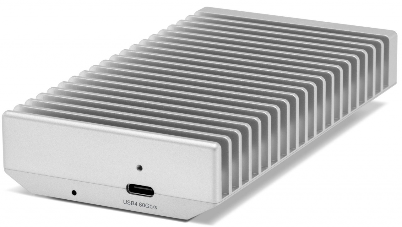 OWC Express 1M2 2TB, USB4 (80GB/s) Bus-Powered Portable NVMe SSD T2