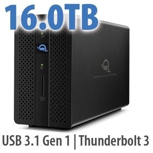 OWC Gemini, Thunderbolt 3 (USB-C) Dual-Drive RAID Enclosure 16TB