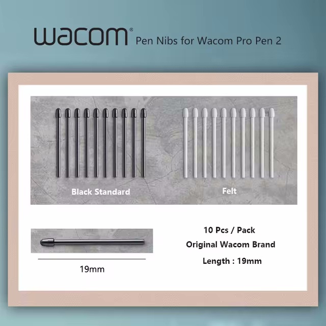 Pen Nibs Standard for Wacom Pro Pen 2 (10 pack) T4