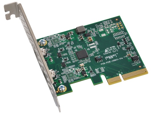 Sonnet Allegro USB-C 2-Port PCIe Card [Thunderbolt compatible]