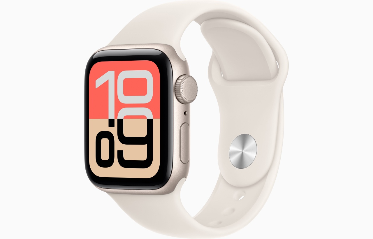 Apple Watch SE 3 GPS 40mm Starlight Aluminium Case with Starlight Sport Band