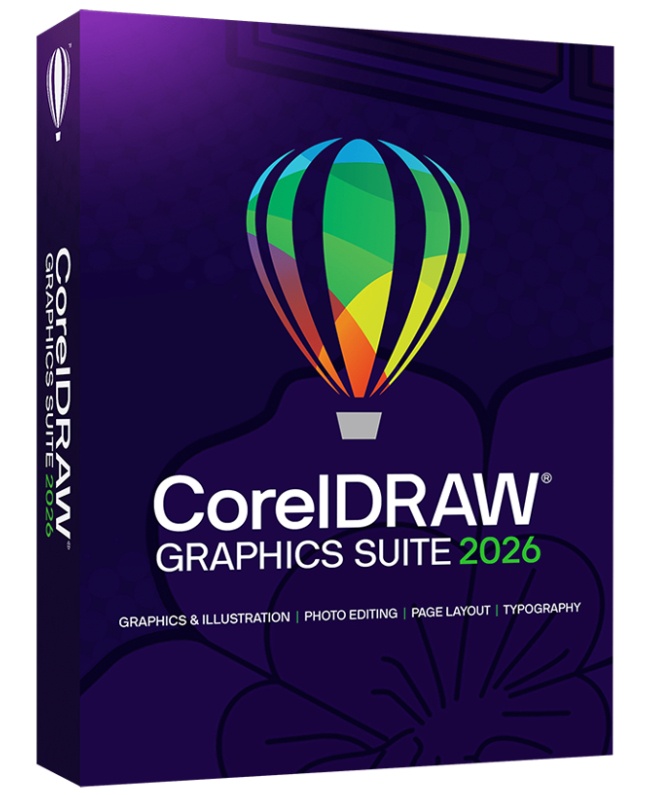CorelDRAW Graphics Suite 2026 Business (incl. 1-Year Maintenance) (1-4), trajna licenca