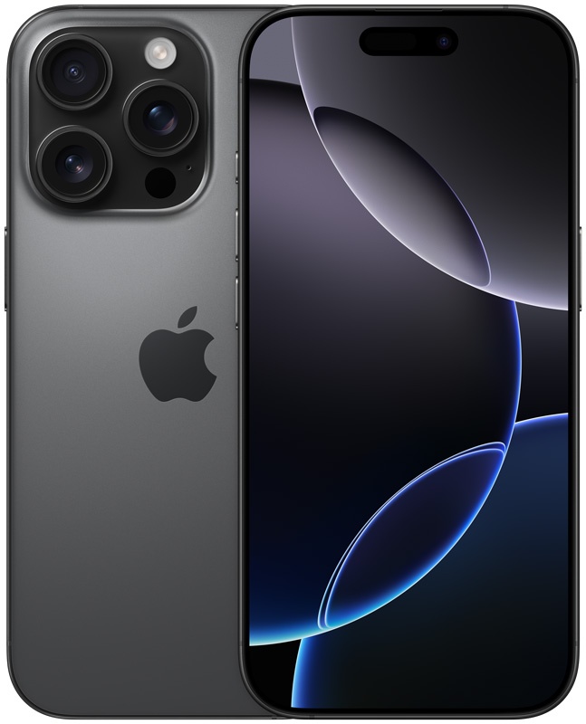 Apple iPhone 16 Pro 1TB Black Titanium   T2