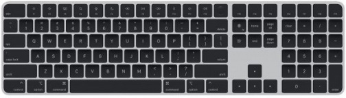 Apple Magic Keyboard with Touch ID and Numeric Keypad for Mac models with Apple silicon - Black Keys - Croatian