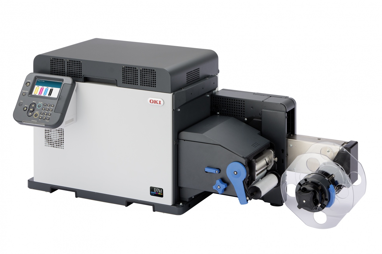 DTM OKI Pro1040 4-Color Label Printer