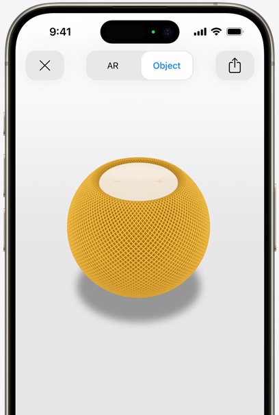 Apple HomePod mini Yellow T3