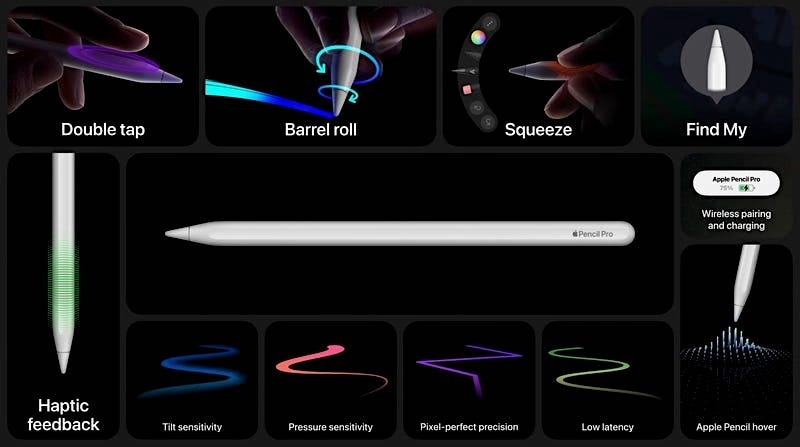 Apple Pencil Pro T2