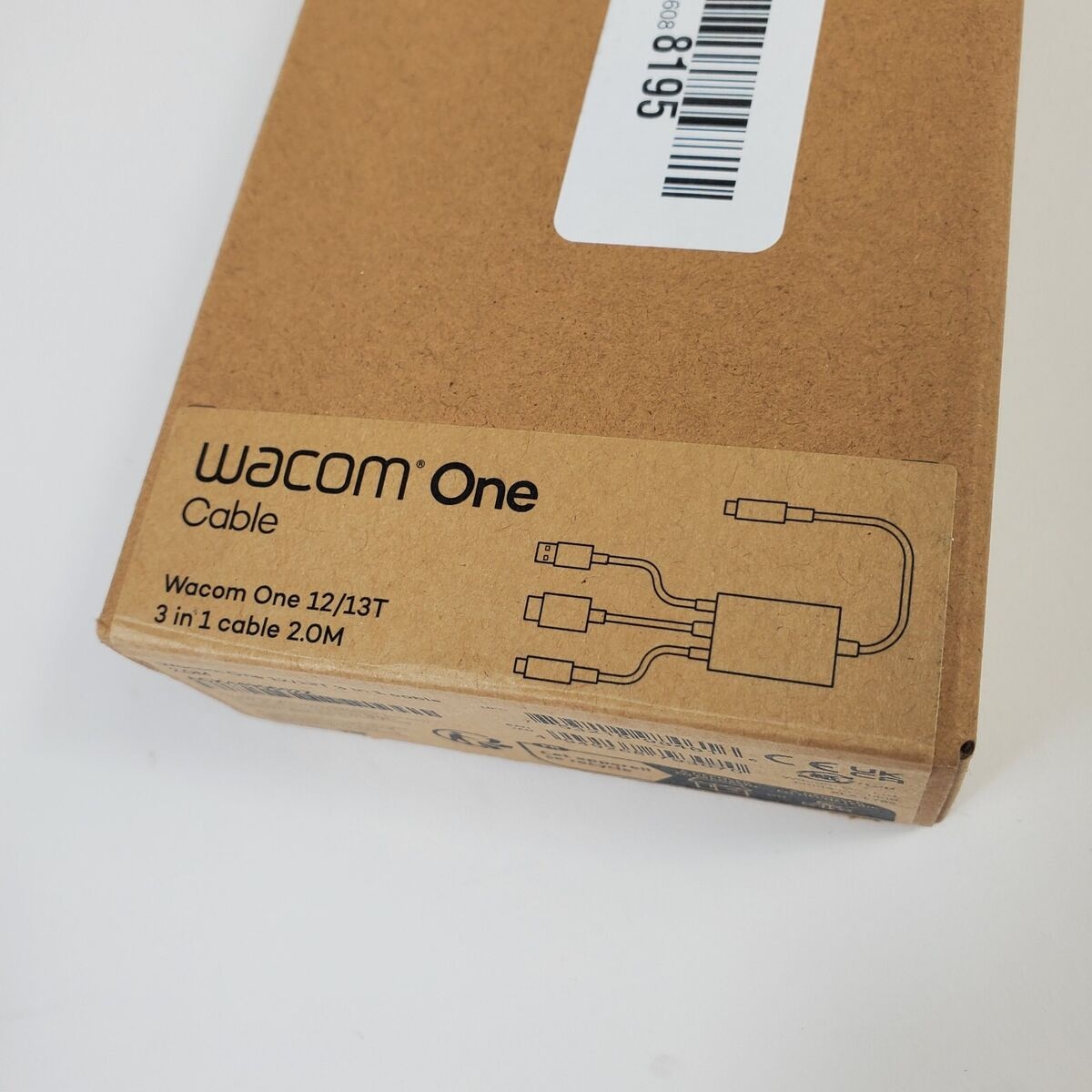 Wacom One 12/13T 3 in 1 cable (2m) T3