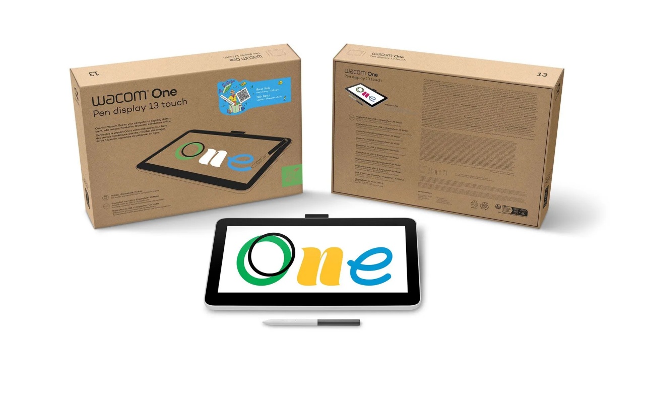 Wacom One 13 Pen & Touch Display - jesenska akcija T3