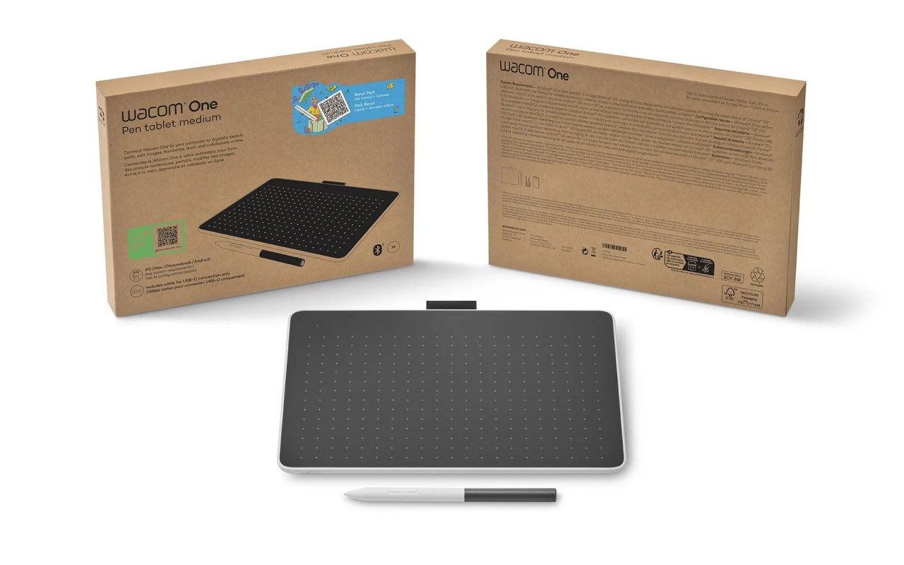 Wacom One Pen tablet Medium - BTU T3