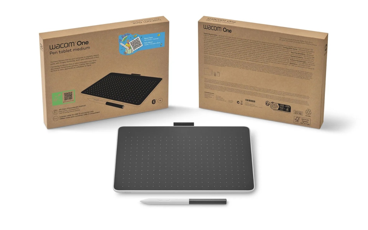 Wacom One Pen tablet Medium PROMO SVIBANJ T3