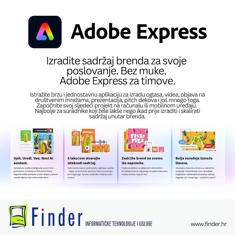 Adobe Express za timove