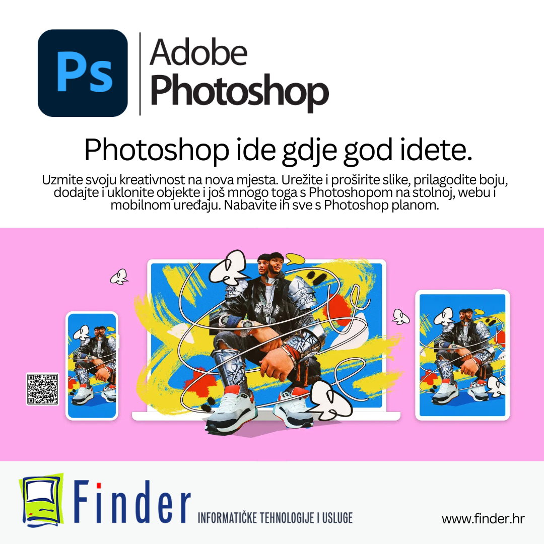 Adobe Photoshop ide gdje god idete