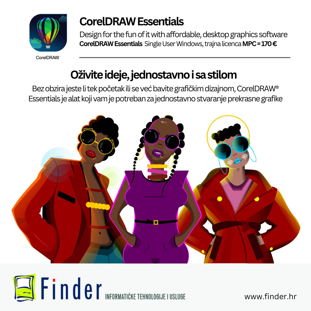 CorelDRAW Essentials - dizajnirajte iz zabave