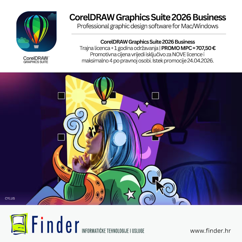 CorelDRAW Graphics Suite 2026 Business PROMO