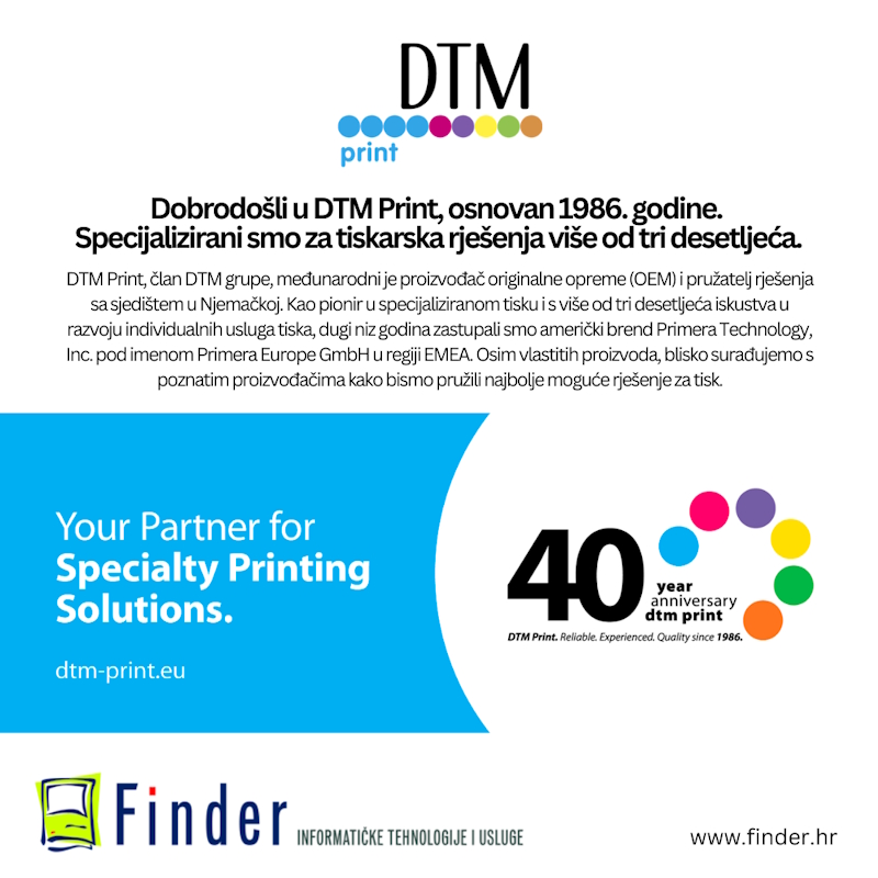 DTM Print 40th Anniversary