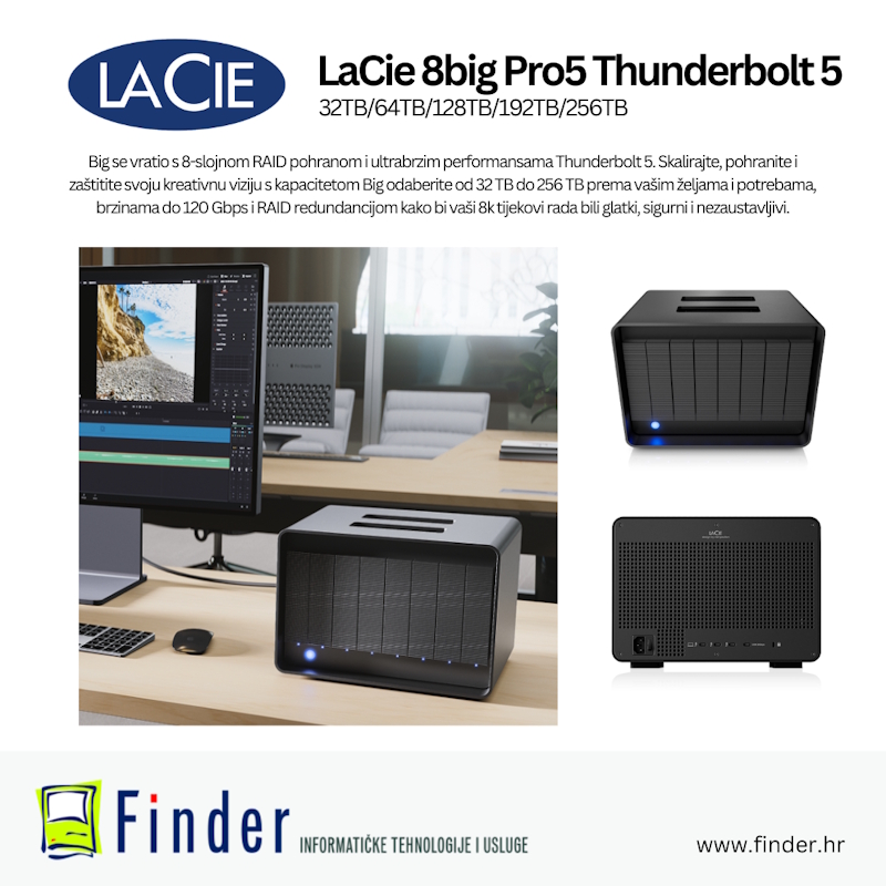LaCie 8big Pro 5 Thunderbolt 5