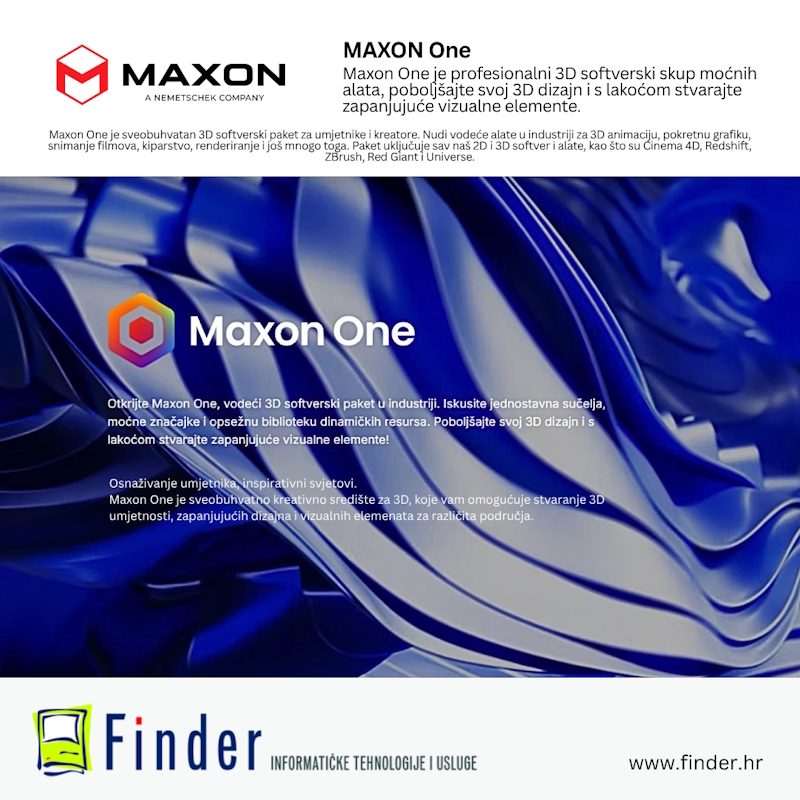 Maxon One odličan izbor za 3D i vizualni dizajn