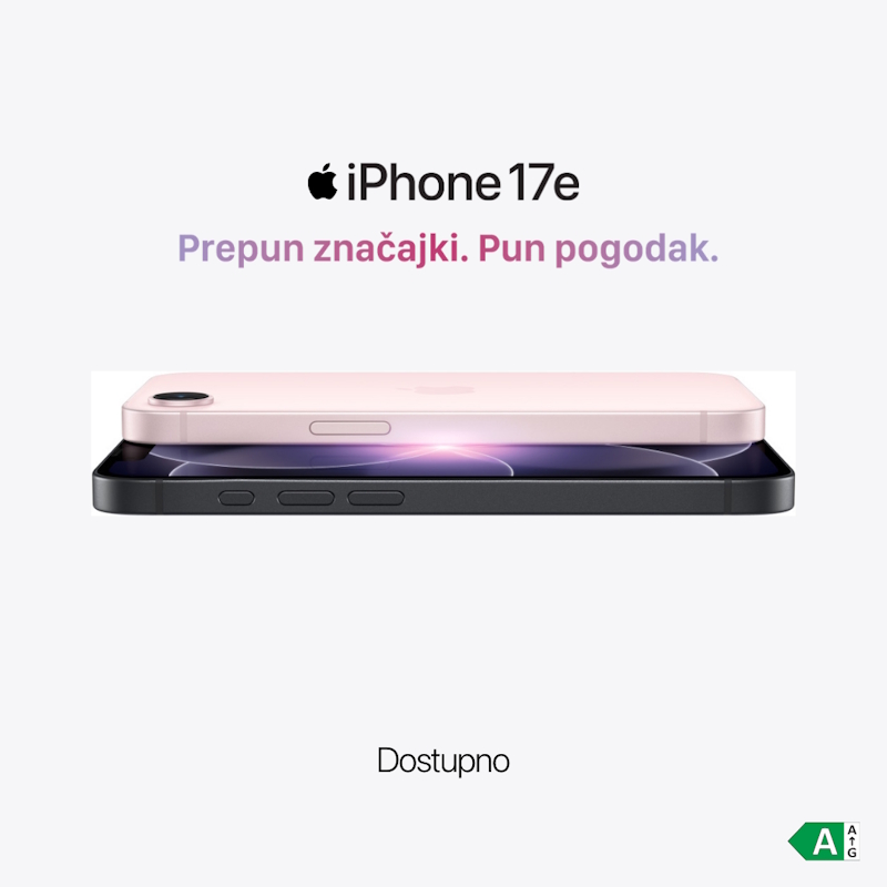 Novi iPhone 17e. Prepun značajki. Pun pogodak.