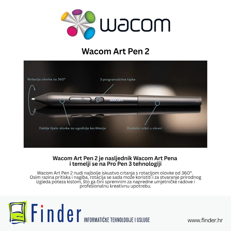 Novo u ponudi - Wacom Art Pen 2
