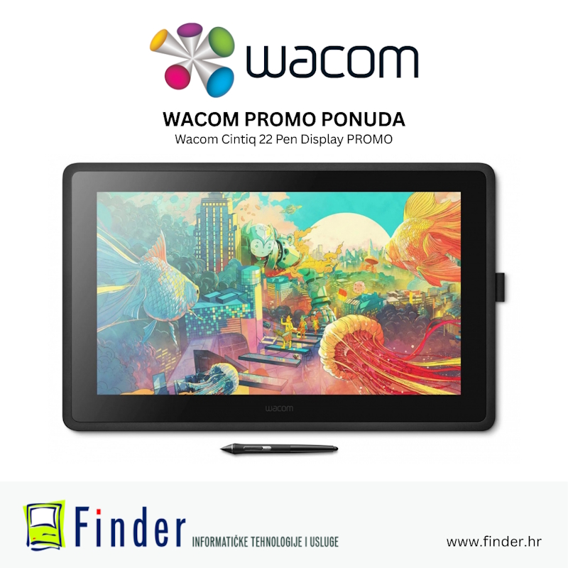 Wacom Cintiq 22 Pen Display PROMO