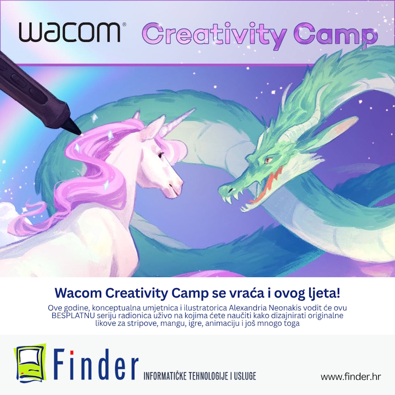 Wacom Creativity Camp se vraća i ovog ljeta