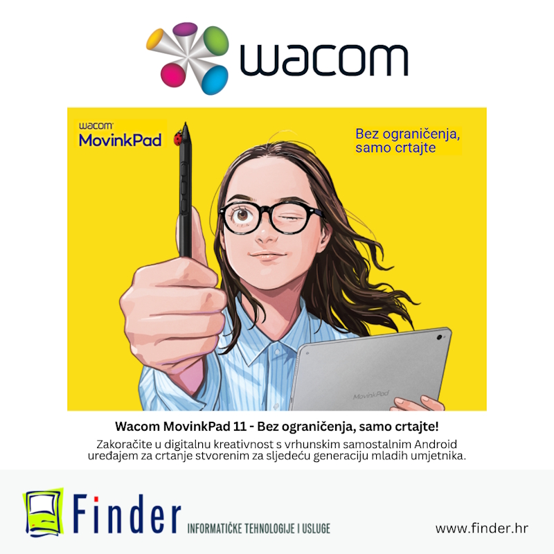 Wacom MovinkPad 11. Bez ograničenja, samo crtajte!