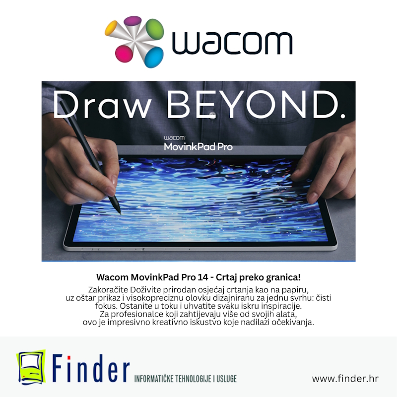 Wacom MovinkPad Pro 14. Crtaj preko granica!