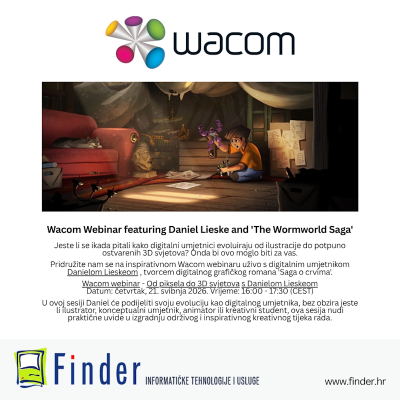 Wacom Webinar featuring Daniel Lieske and 'The Wormworld Saga'